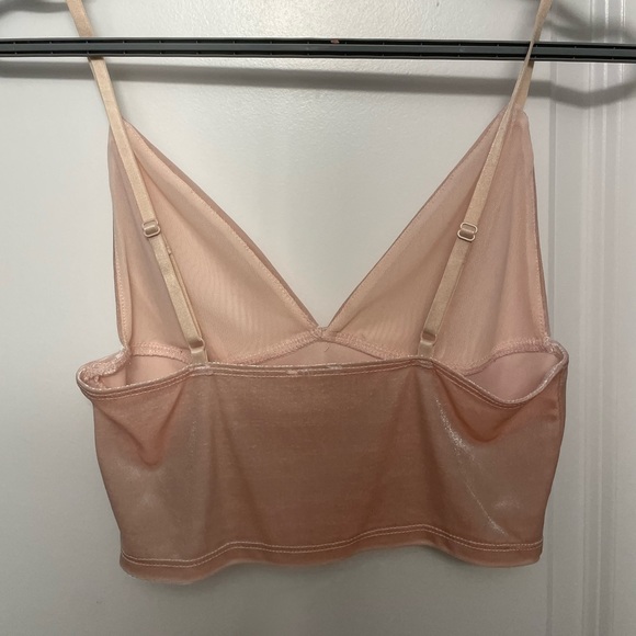 Velvet crop top - Picture 2 of 3